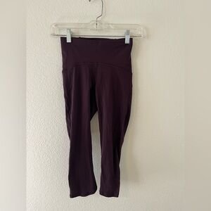 Lululemon Athletica maroon Leggings ‘25